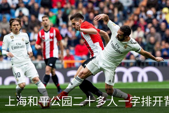 上海和平公园二十多人一字排开背对太阳，园长：搞得心力交瘁