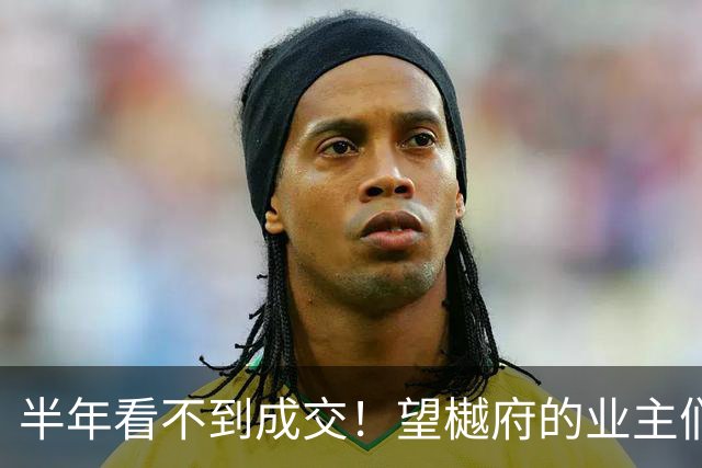 半年看不到成交！望樾府的业主们，是时候自救了