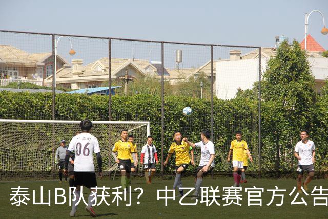 泰山B队获利？中乙联赛官方公告，沪媒：海港B队冲甲难了